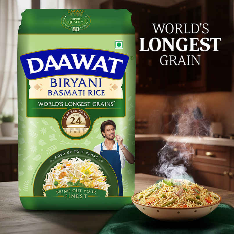 Daawat Biryani Pure Basmati Rice | Extra Long Grain Daawat Biryani Pure Basmati Rice | Extra Long Grain