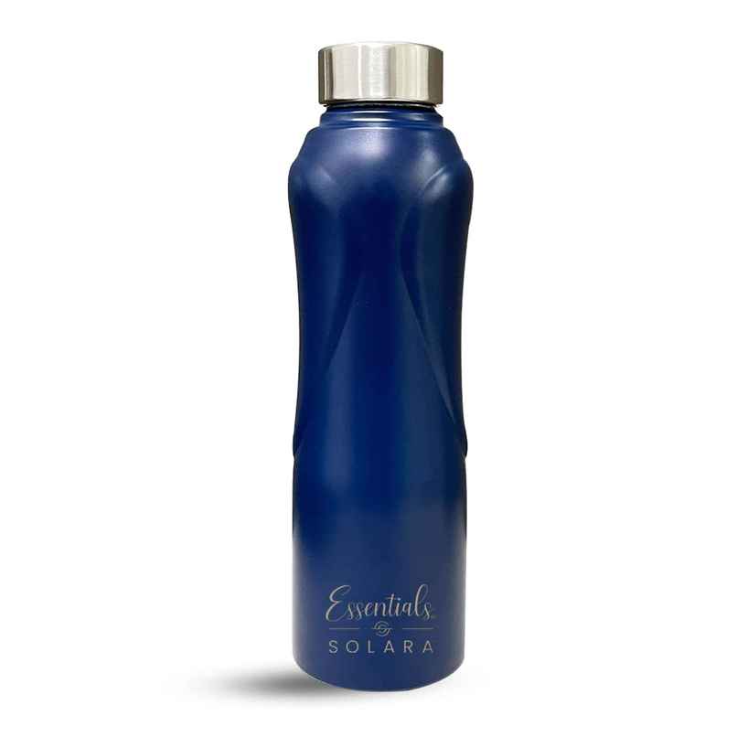 Solara Stainless Steel Water Bottle 1 L Dark Blue Solara Stainless Steel Water Bottle 1 L Dark Blue
