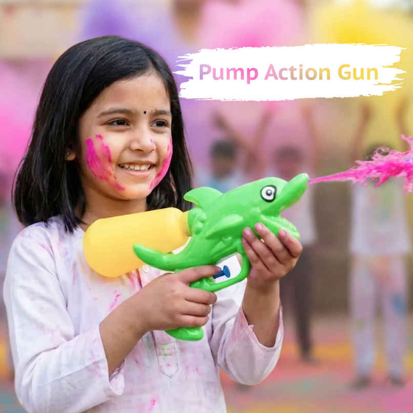 Water Gun Toys for Holi Fish | Assorted | Tomuncle