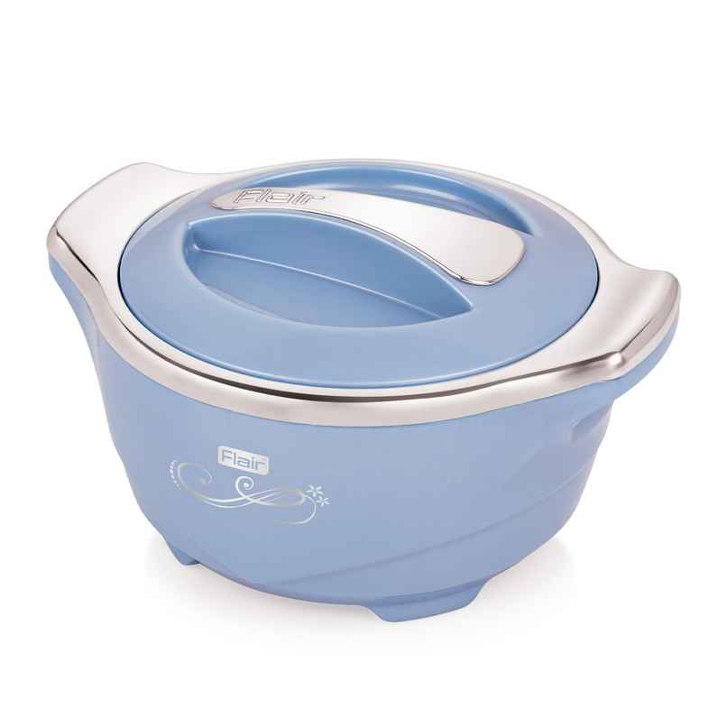Flair Empire Insulated Inner Steel Casserole | Blue - 2.4L
