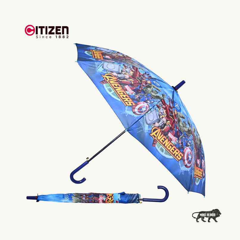 Citizen Kids School Umbrella | 2 Fold | 19 Inch | Avengers Printed