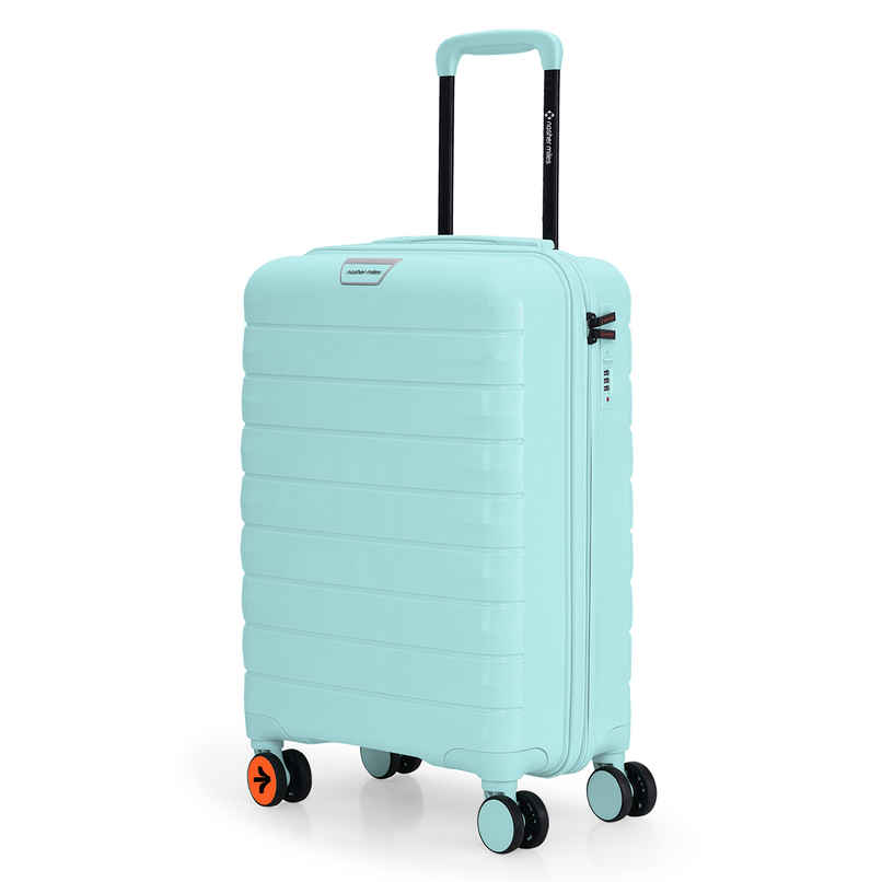 Nasher Miles Vienna Cabin Hard Sided Polypropylene- 20 Inch - 55 cm Trolley Bag- Cool Mint