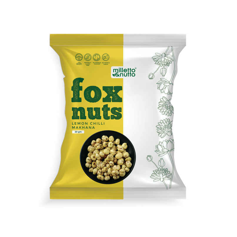 Milleto & Nutto Lemon Chilli Makhana