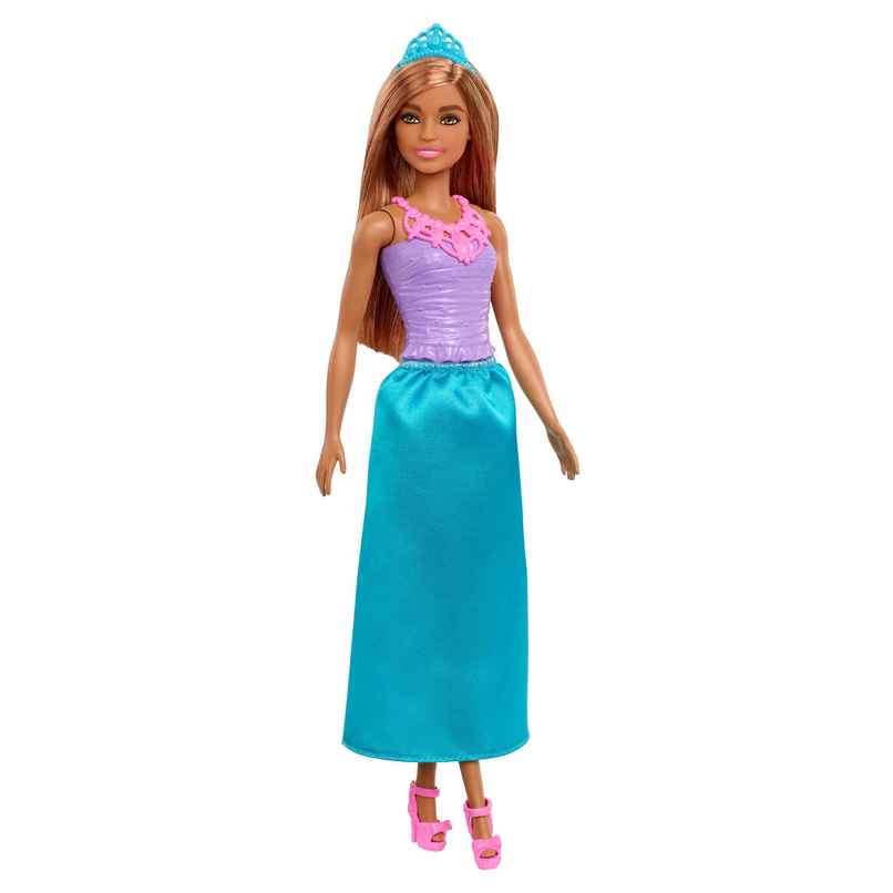 Barbie Dreamtopia Princess Doll Brunette Blue Skirt and Tiara Barbie Dreamtopia Princess Doll Brunette Blue Skirt and Tiara