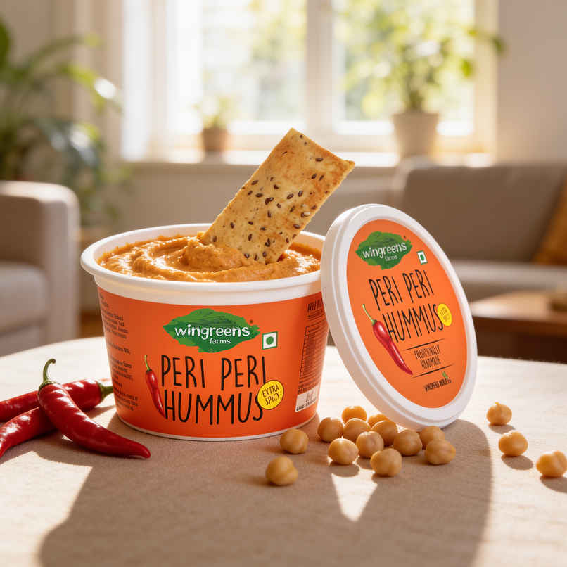 Wingreens Farms Peri Peri Hummus | Hummus Dip | Peri Peri Dip Wingreens Farms Peri Peri Hummus | Hummus Dip | Peri Peri Dip