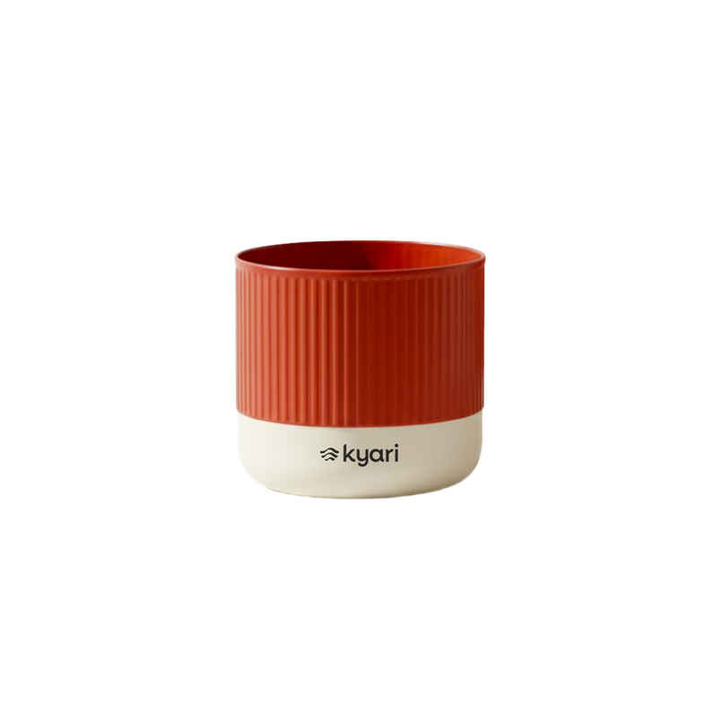 Kyari Self Watering Red Mylo Pot | Indoor Plant Planter Kyari Self Watering Red Mylo Pot | Indoor Plant Planter