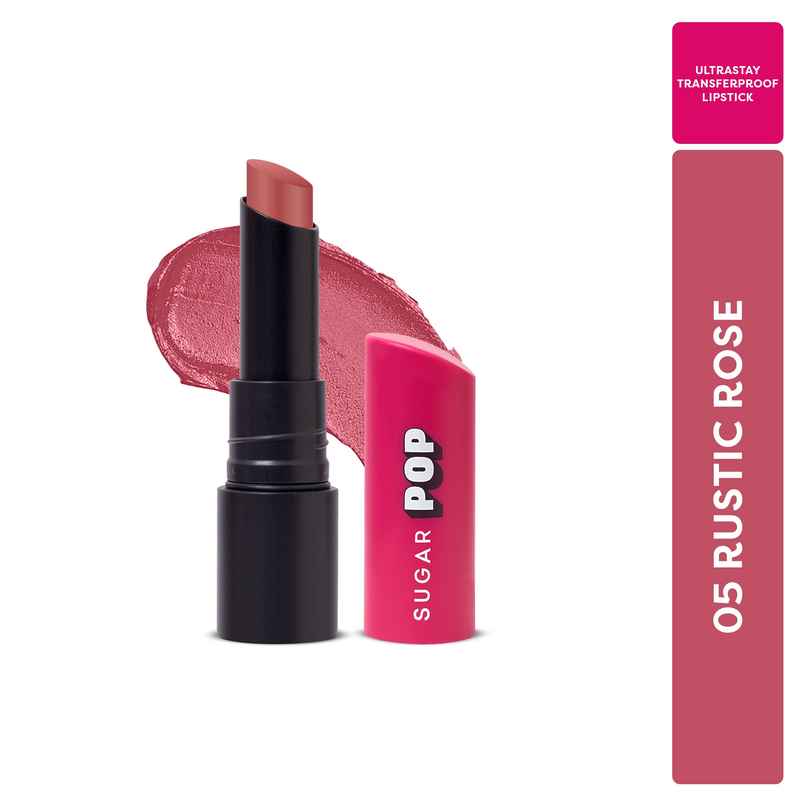 SUGAR POP Ultra Stay Transfer Proof Lipstick | 05 Rustic Rose