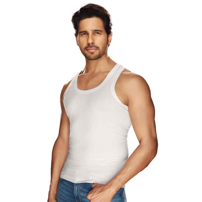 Sporto by Macho Men's Parka Vest | White - 85 cm