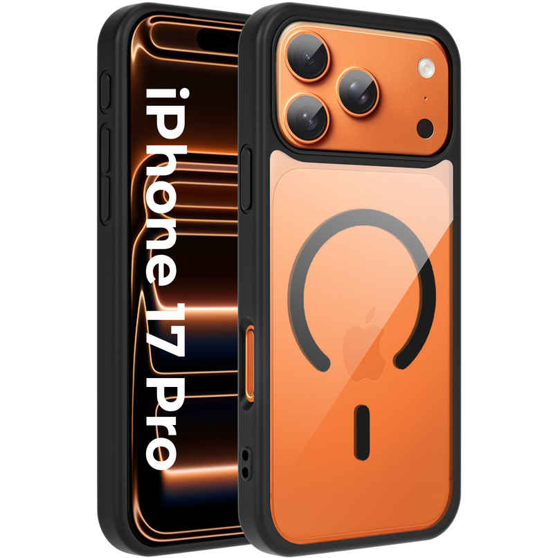 Artistque Case For iPhone 17 Pro Back Cover | MagSafe Black