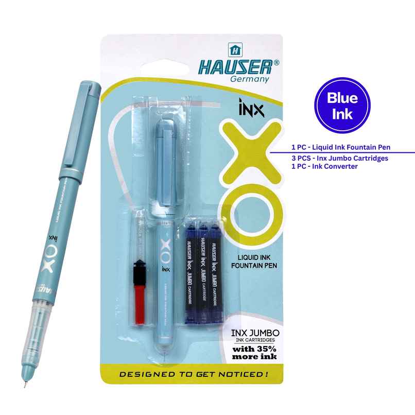 Hauser Xo Fountain Pen (Colour May Vary)