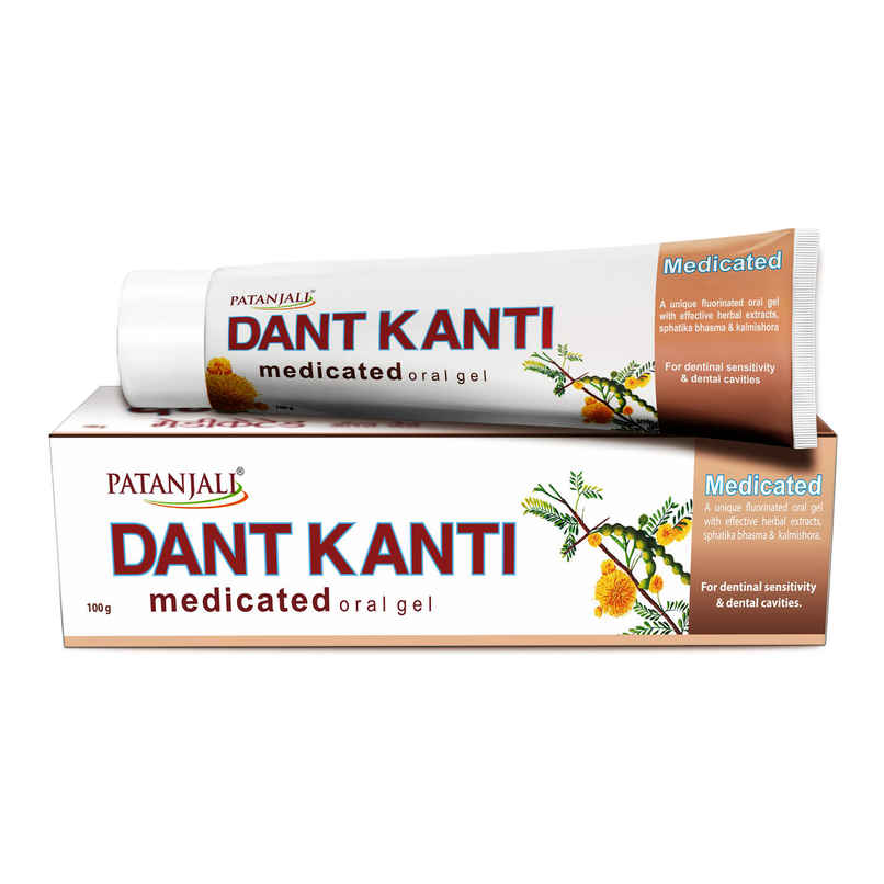 Patanjali Dant Kanti Medicated Oral Gel - Herbal Gum Care Toothpaste Patanjali Dant Kanti Medicated Oral Gel - Herbal Gum Care Toothpaste