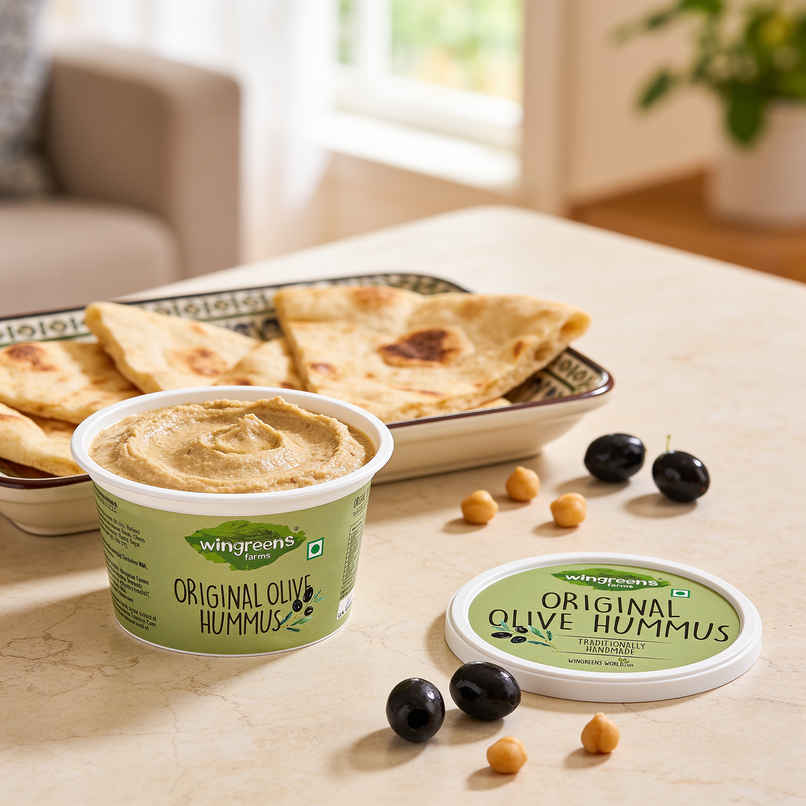 Wingreens Farms Original Olive Hummus | Hummus Dip Wingreens Farms Original Olive Hummus | Hummus Dip