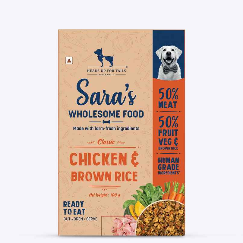 HUFT Sara's Wholesome Classic Chicken & Brown Rice Dog Food Pack HUFT Sara's Wholesome Classic Chicken & Brown Rice Dog Food Pack