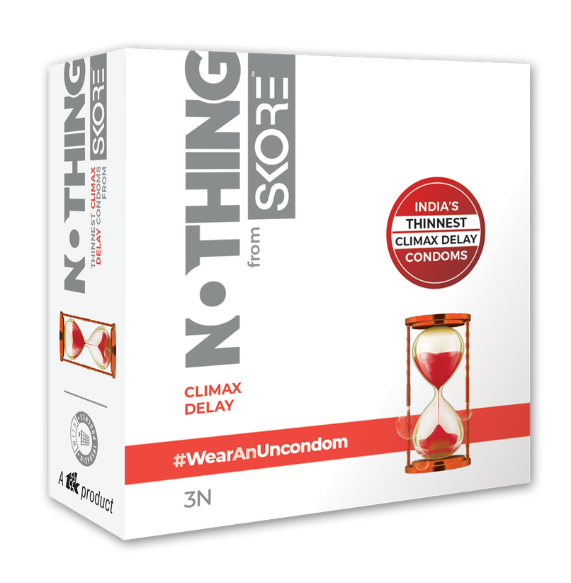 Skore Nothing Climax Delay Thinnest Condom