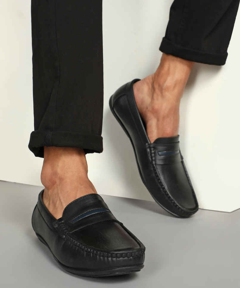 Paragon Men's Black Pvc Formal Shoes K11238G UK 9