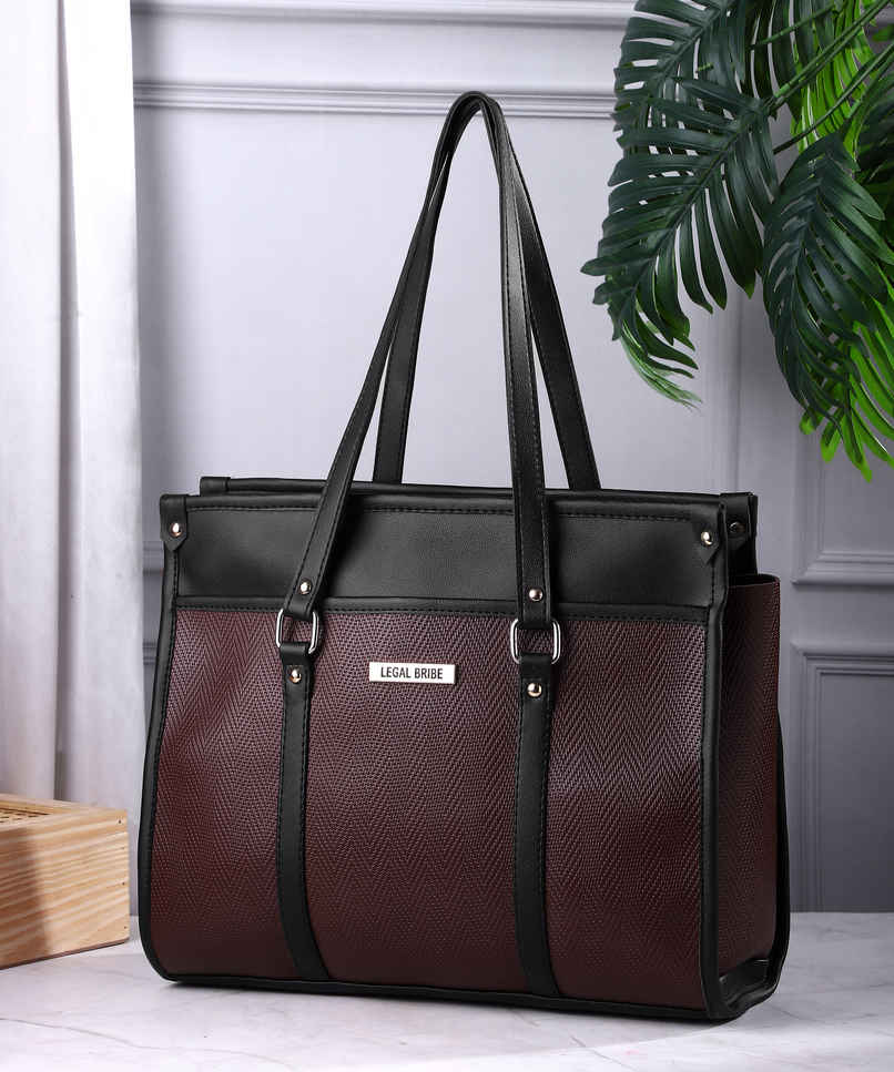 Legal Bribe Stunning Tote Bag | Brown | LB2075
