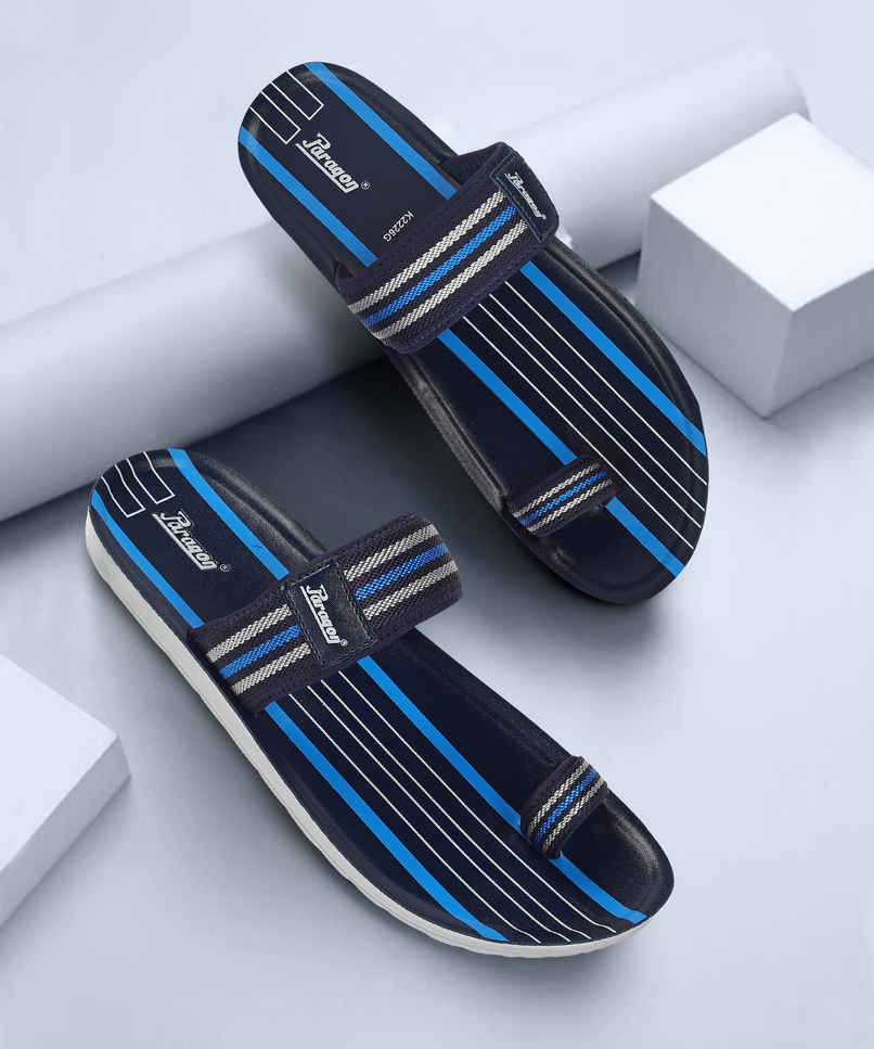 Paragon Men's Blue Pu Slippers PUK2226G UK 7 Paragon Men's Blue Pu Slippers PUK2226G UK 7