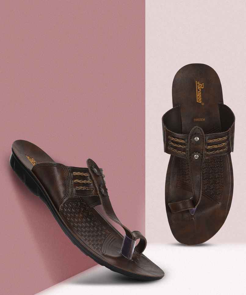Paragon Men's Brown Pu Water Resistant Sandals PUK2230G UK 7 Paragon Men's Brown Pu Water Resistant Sandals PUK2230G UK 7