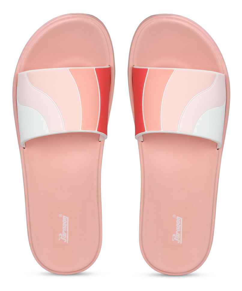 Paragon Women's Peach Eva Slippers EVK10929L UK 6 Paragon Women's Peach Eva Slippers EVK10929L UK 6