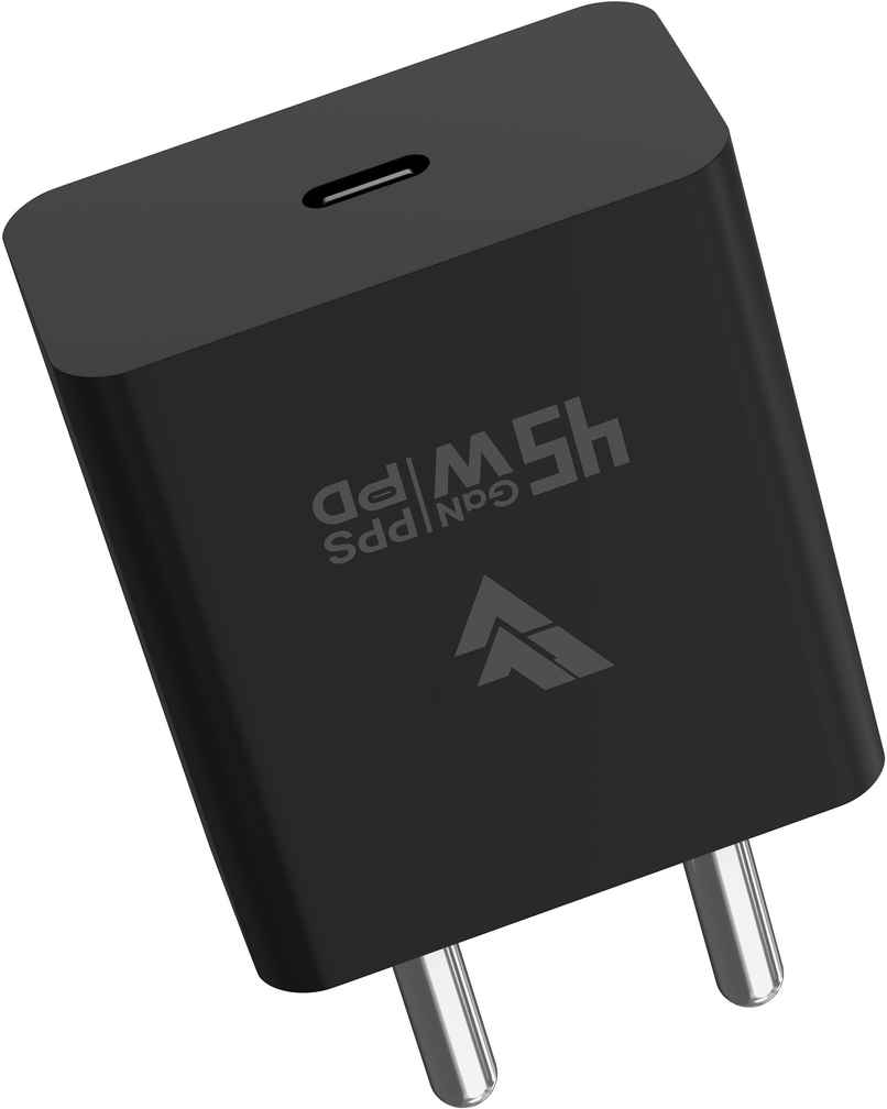 Fast Charger Adapter | 45 W | Type-C | Black
