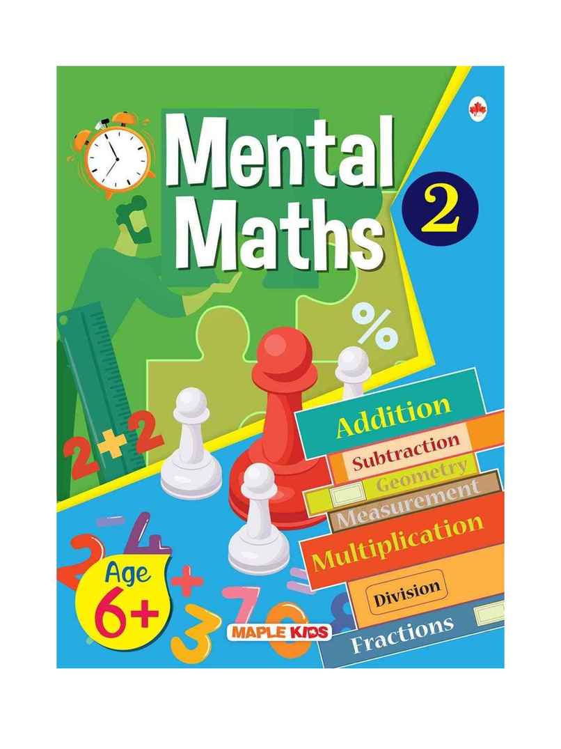 Mental Maths - Mathematics Activity Book 2 for Class 2+, Age 6+ Years