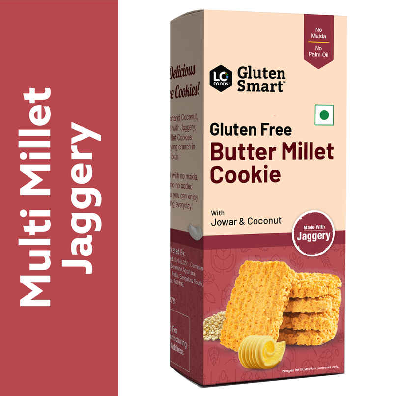 Lo Foods Gluten Free Butter Millet Cookies
