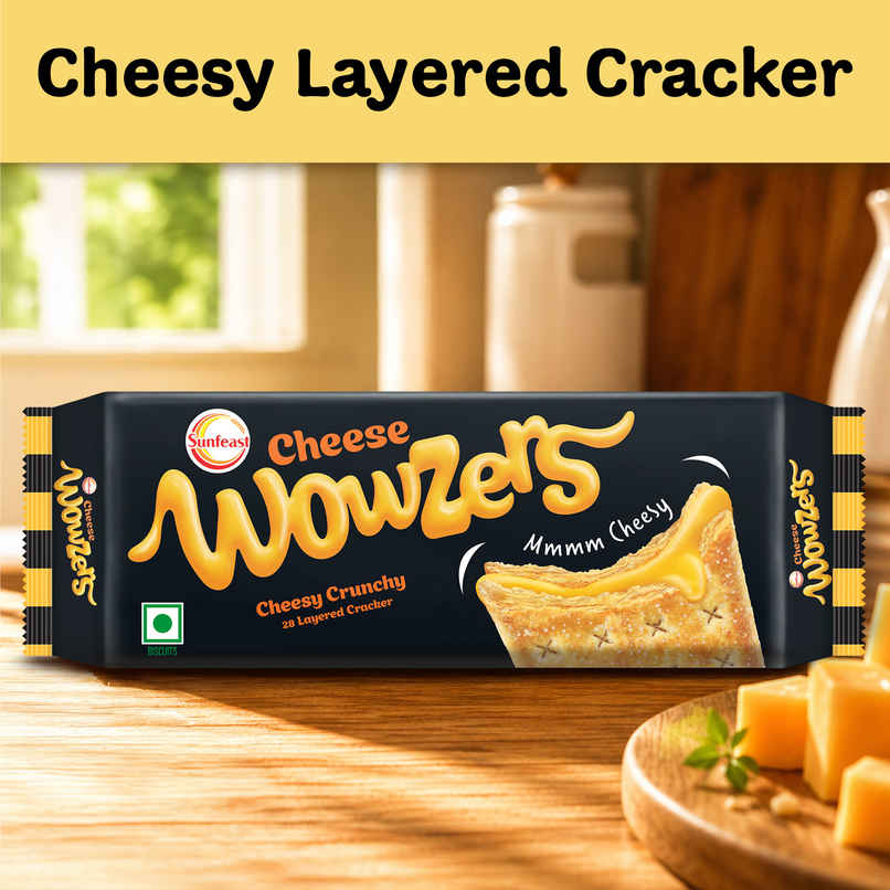 Cheesy Crackers by Sunfeast Wowzers