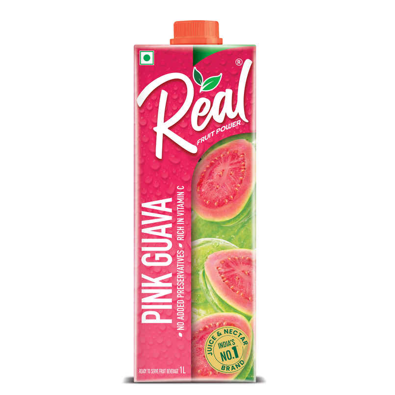 Real Fruit Power Pink Guava Juice