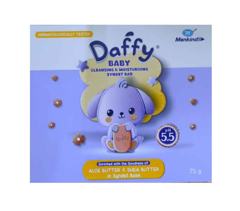 Daffy Baby Cleansing and Moisturising Syndet Bar Daffy Baby Cleansing and Moisturising Syndet Bar