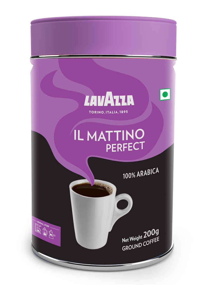 Lavazza Il Mattino Perfect Ground Coffee Powder Lavazza Il Mattino Perfect Ground Coffee Powder