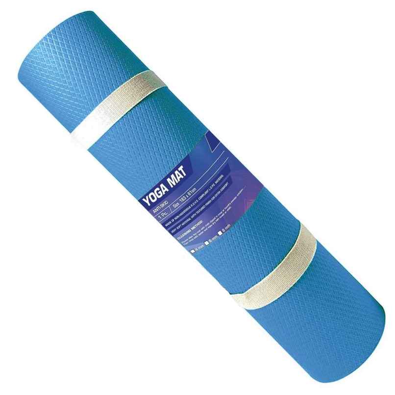 Mommers 4MM Yoga Mat | Anti Slip EVA Workout Mat | 6x2 Feet | Mat for Yoga, Gym & Home Workout