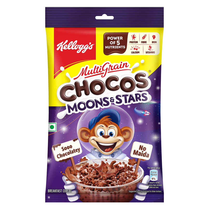 Kellogg's Multigrain Chocos Moons & Stars Kellogg's Multigrain Chocos Moons & Stars