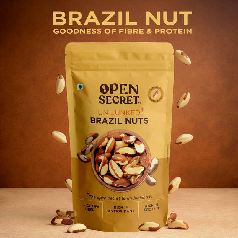 Open Secret Brazil Nuts | High In Fiber | Rich in Protein Open Secret Brazil Nuts | High In Fiber | Rich in Protein
