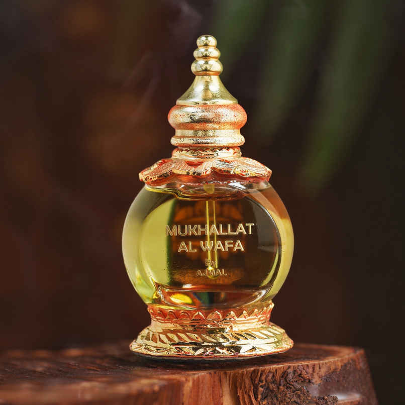 Ajmal Mukhallat Al Wafa Attar Long Lasting Alcohol Free Perfume Oil for Men & Women