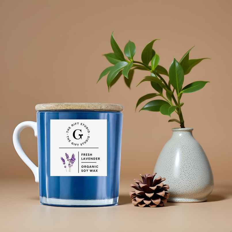 The Gift Studio Midnight Blue Candle