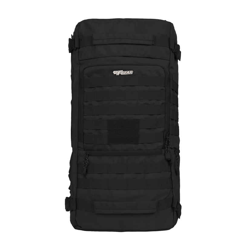 F Gear Unisex Nylon 36 L Shoulder Handle Rucksack | Black - L