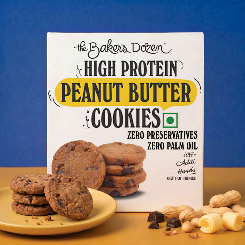 The Baker's Dozen Peanut Butter High Protein Cookies | 28% Peanut Butter | Healthy Cookies The Baker's Dozen Peanut Butter High Protein Cookies | 28% Peanut Butter | Healthy Cookies