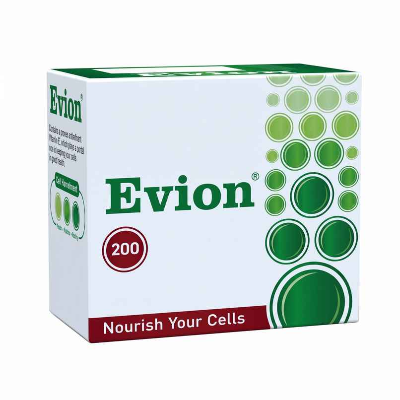 Evion 200 Soft Gelatin Capsule