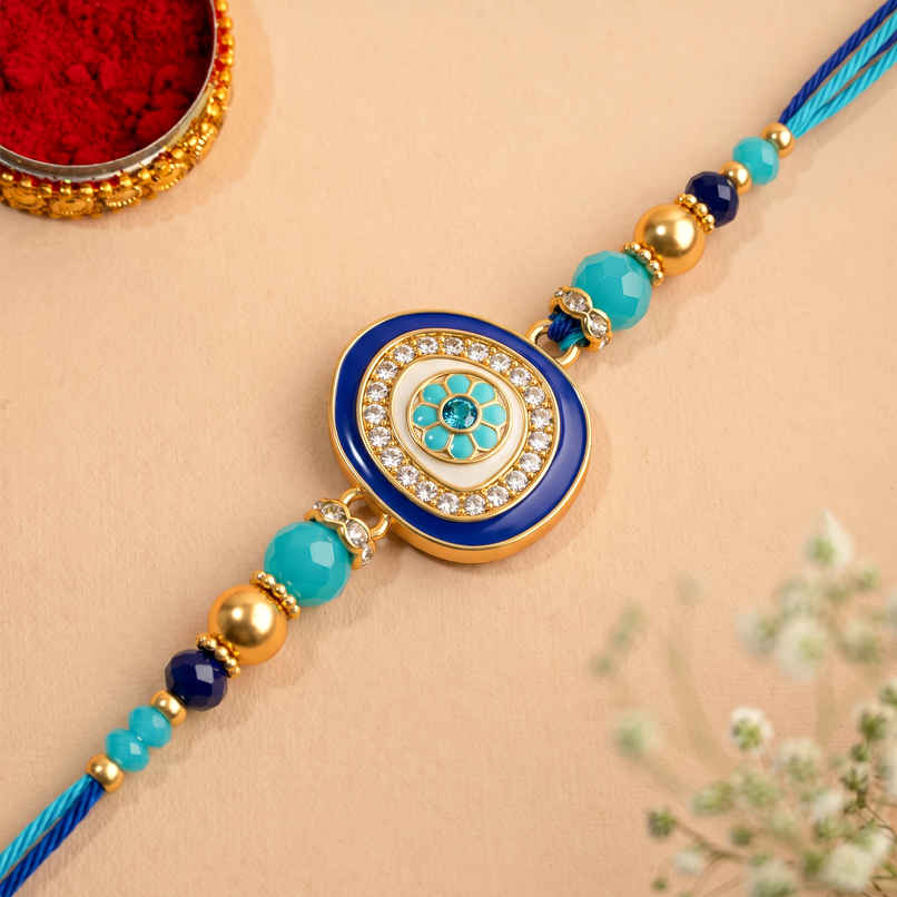 Rakhi for Brother | Evil Eye | Pack of 1 | Avyaan Rakhi