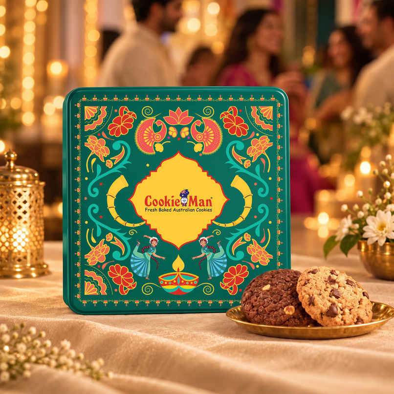 Cookie Man Assorted Cookies Biscuits Gift Tin Cookie Man Assorted Cookies Biscuits Gift Tin