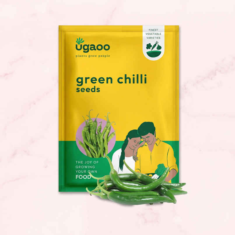 Ugaoo Green Chilli Seeds Ugaoo Green Chilli Seeds