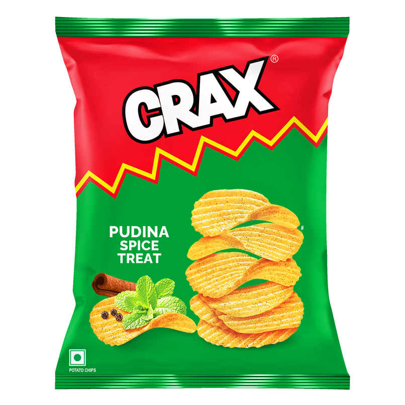 Crax Pudina Potato Chips Snacks