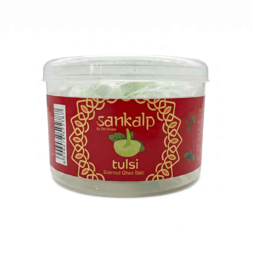 Om Bhakti Sankalp Wick For Diya Scented Ghee Batti - TULSI Om Bhakti Sankalp Wick For Diya Scented Ghee Batti - TULSI