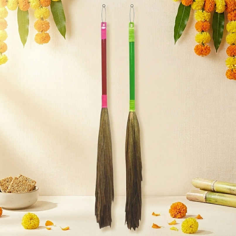 Ranvika Fantastic Broom | Pack of 2 | Assorted
