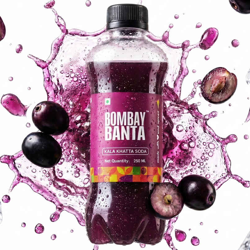 Bombay Banta Kala Khatta Soft Drink | Tangy & Fizzy
