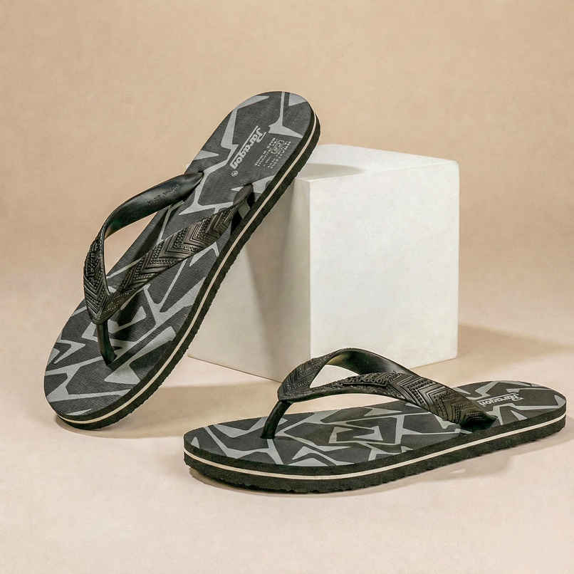 Paragon Men's Lightweight & Waterproof Hawai Slipper| Grey - UK 6