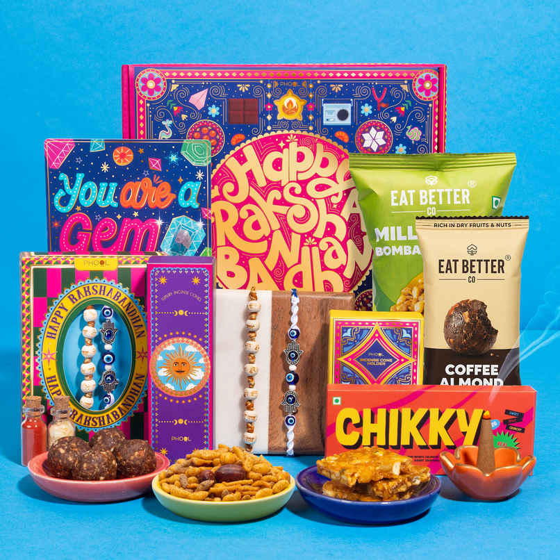 Phool Bandhan Rakhi Giftbox for Brother