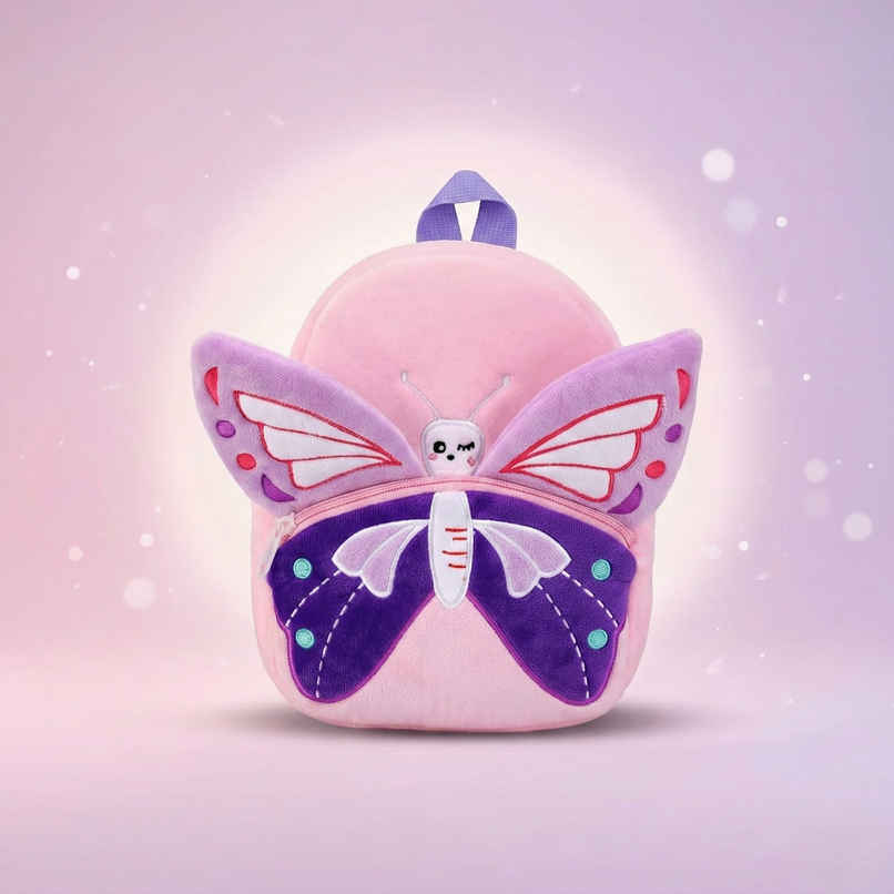 Kidara Butterfly Toddler Backpack Purple Pink