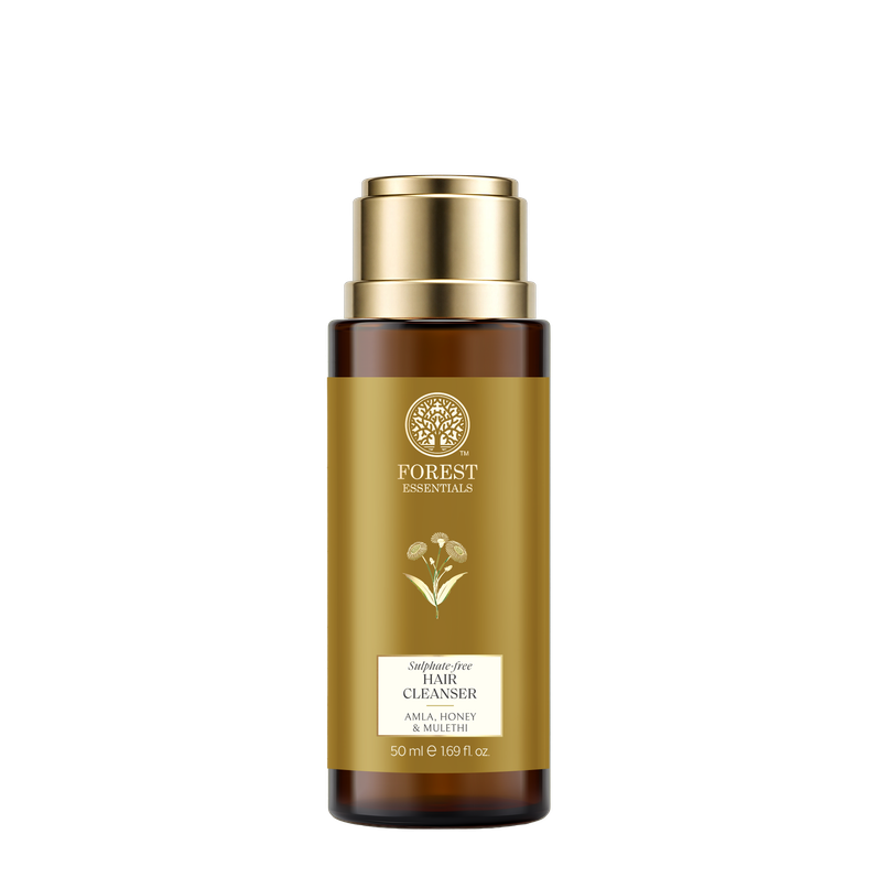 Forest Essentials Hair Cleanser Amla Honey Mulethi | Travel Size Nourishing Shampoo Forest Essentials Hair Cleanser Amla Honey Mulethi | Travel Size Nourishing Shampoo