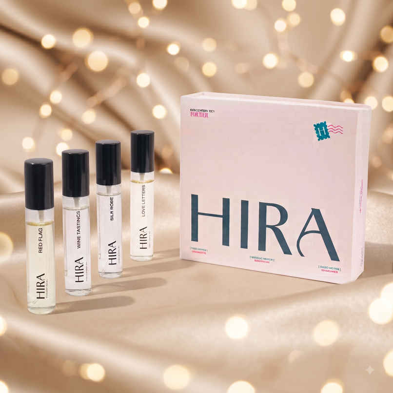 HIRA Discovery Set for Her | EDP | Summer Afternoons, Love Letters, Red Flag, Wine Tastings